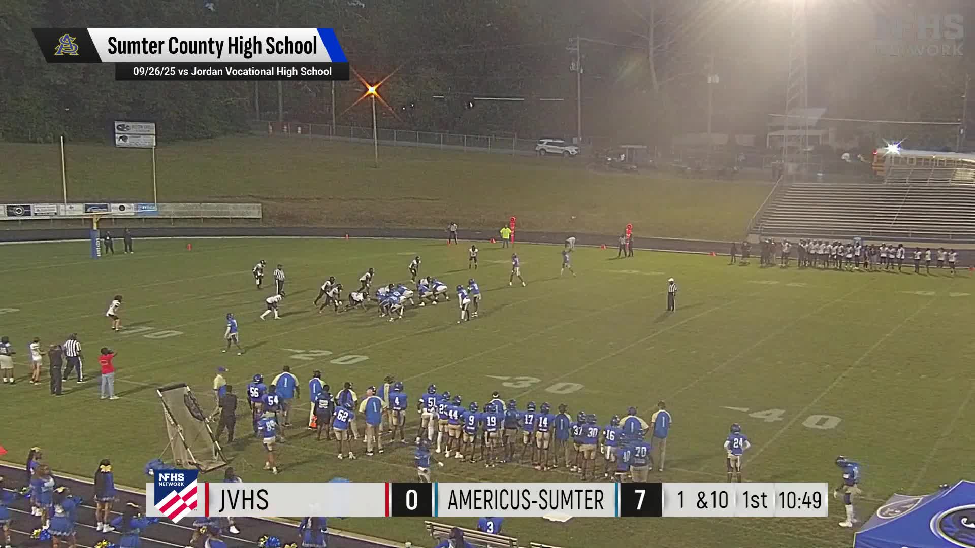 Football Recap: Sumter County Skates Past KIPP Atlanta Collegiate with Ease + How To Watch