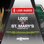 LISTEN LIVE Tonight: Lodi at St. Mary's