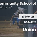 Football Game Recap: Union Academy vs. Community School of David