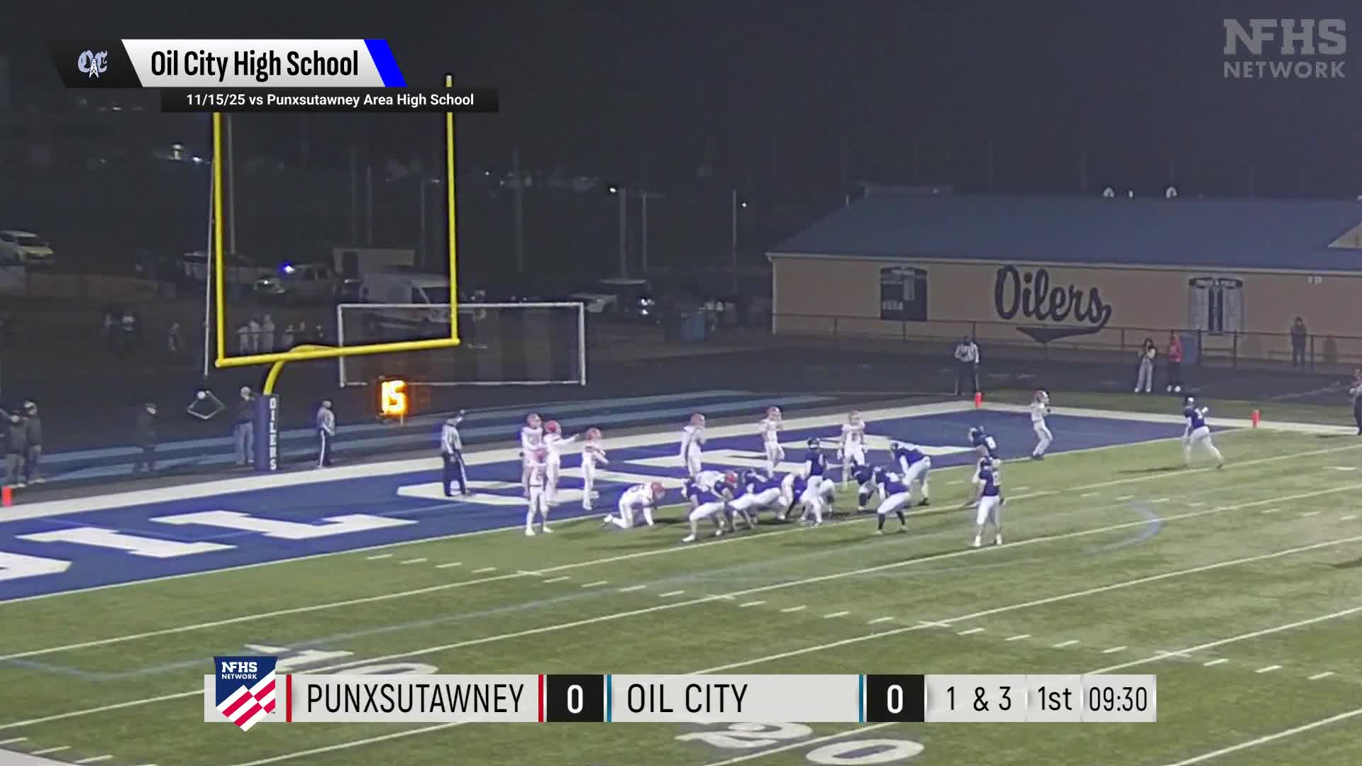 Football Recap: Oil City's Luck Takes a Turn for the Worse  on Friday + How To Watch