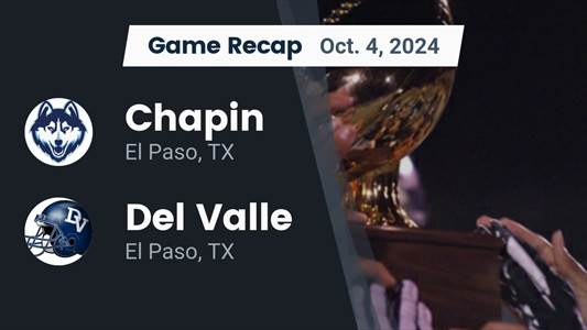 Football Game Preview: Chapin Huskies vs. El Paso Tigers