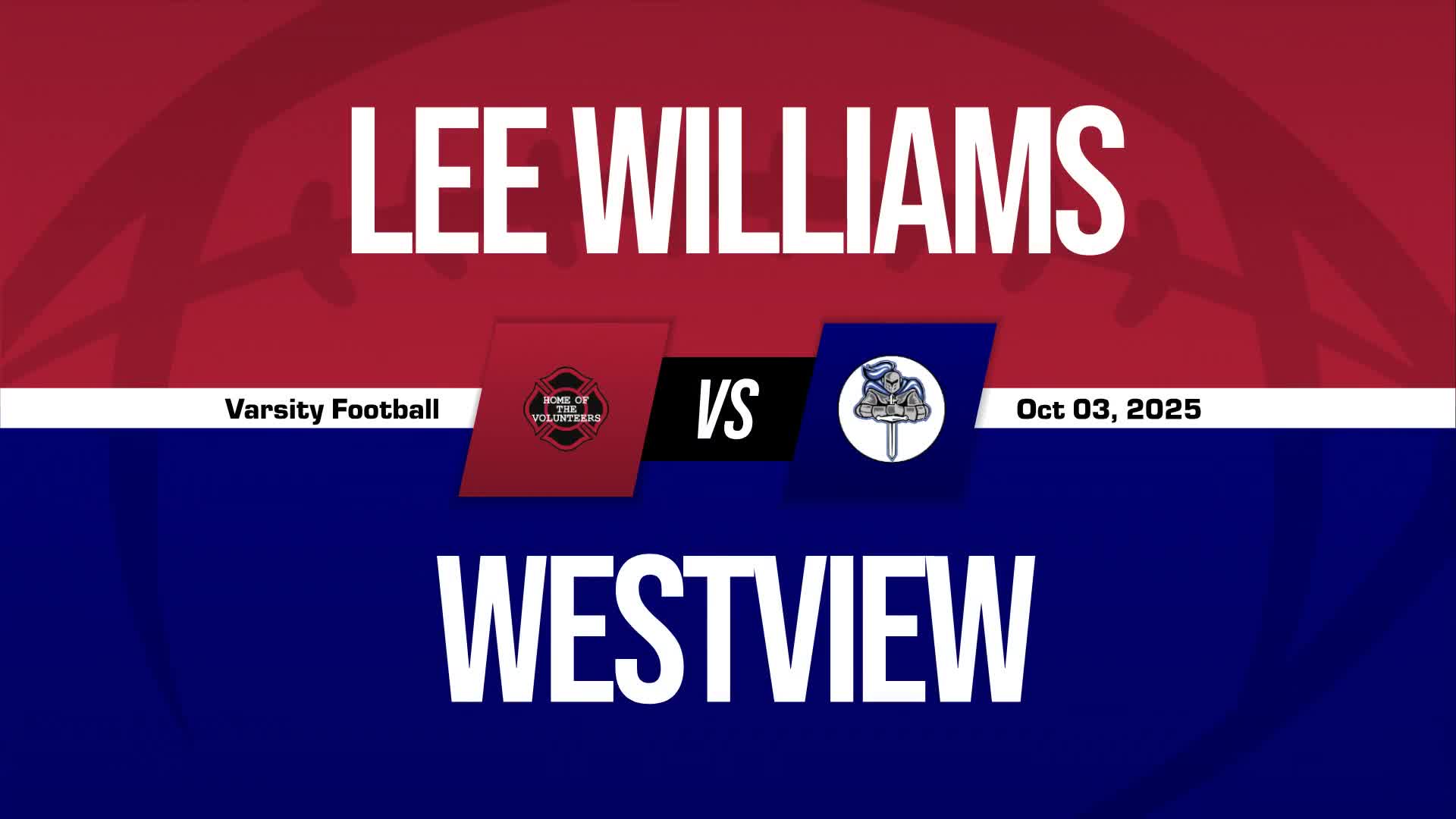 Football Recap: Lee Williams Takes a Loss