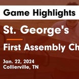 Basketball Game Recap: St. George's Gryphons vs. Harding Academy Lions