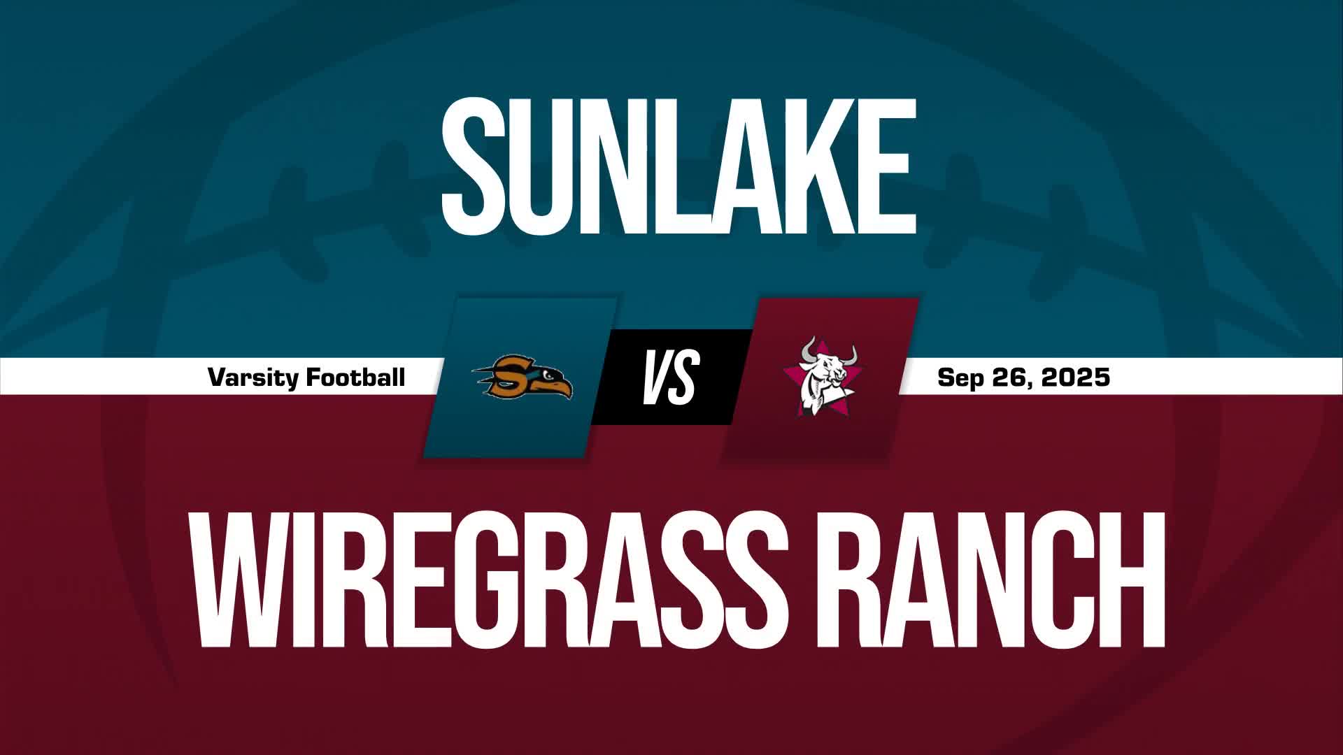 Football Recap: Wiregrass Ranch Piles Up the Points Against Sunlake + How To Watch