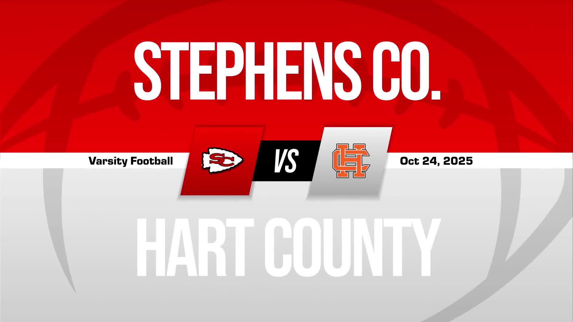 Football Recap: Stephens County Wins Going Away Against Hart County + How To Watch