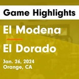 El Dorado comes up short despite  Andrew Salvador's strong performance