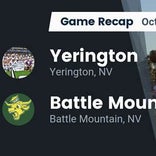 Football Game Recap: Battle Mountain Longhorns vs. Incline Highlanders