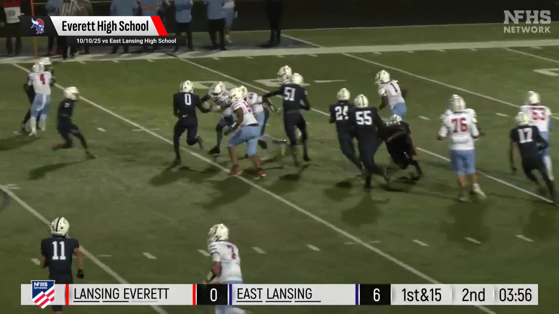 Football Recap: Everett Takes a Loss