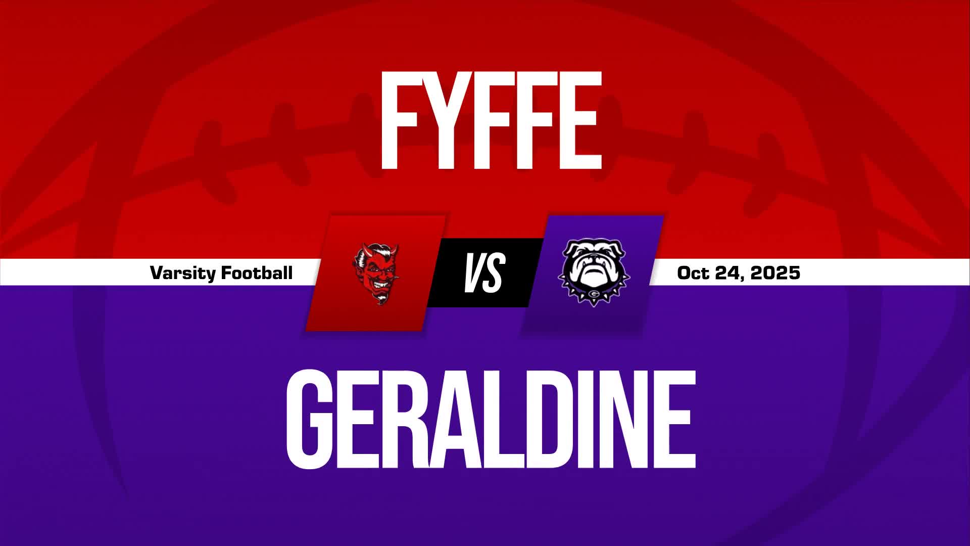 Football Game Preview: Geraldine Bulldogs vs. Douglas Eagles + How To Watch