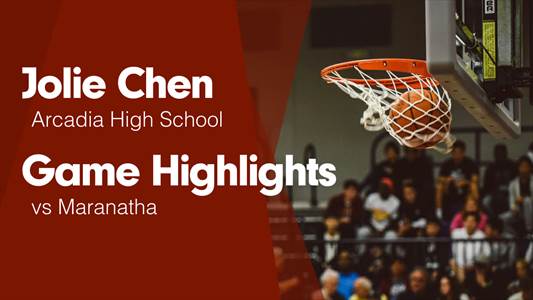Jolie Chen Game Report: @ Hoover