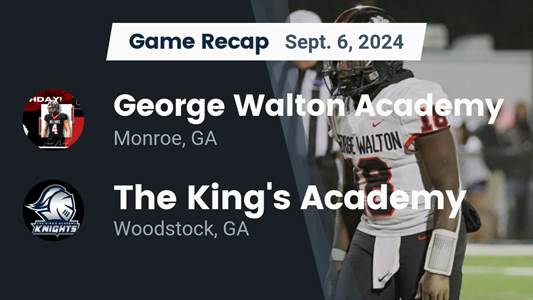 Football Game Preview: George Walton Academy Hits the Road
