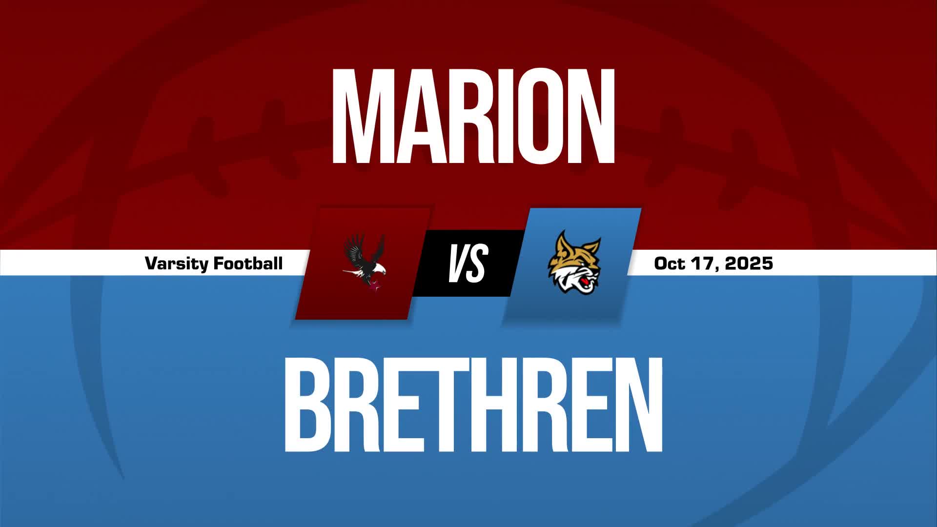 Football Game Preview: Marion Eagles vs. Kingston Cardinals + How To Watch