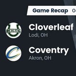 Football Game Recap: Coventry Comets vs. Streetsboro Rockets