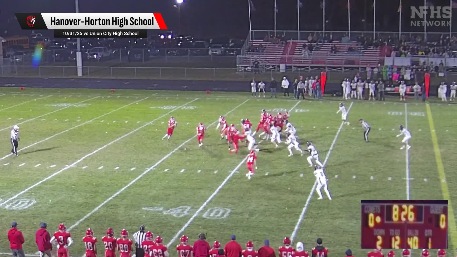 Football Recap: Make It Eight in a Row for Hanover-Horton + How To Watch