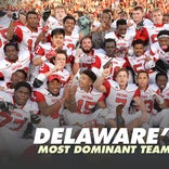 Most dominant football teams from Delaware