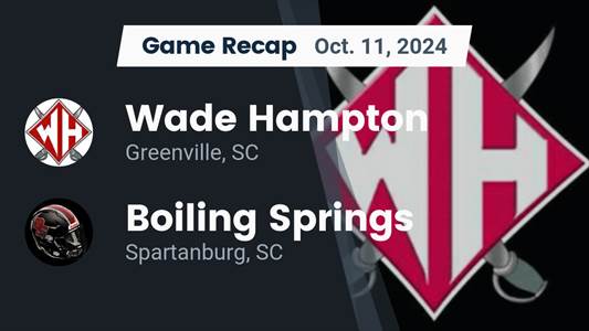 Football Game Preview: Wade Hampton Generals vs. Eastside Eagles