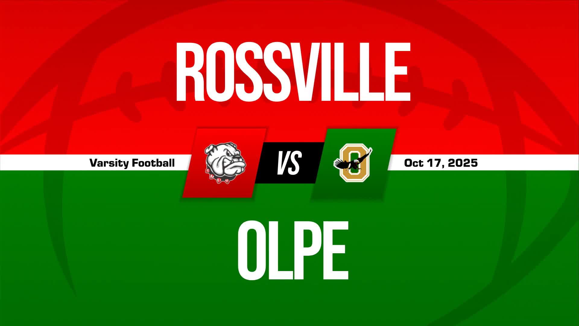 Football Game Preview: Rossville Bulldogs vs. St. Mary's-Colgan Panthers + Official Tickets