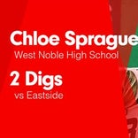 Chloe Sprague Game Report: vs Fort Wayne North Side