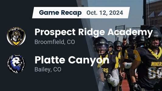 Football Recap: Platte Canyon Takes a Loss