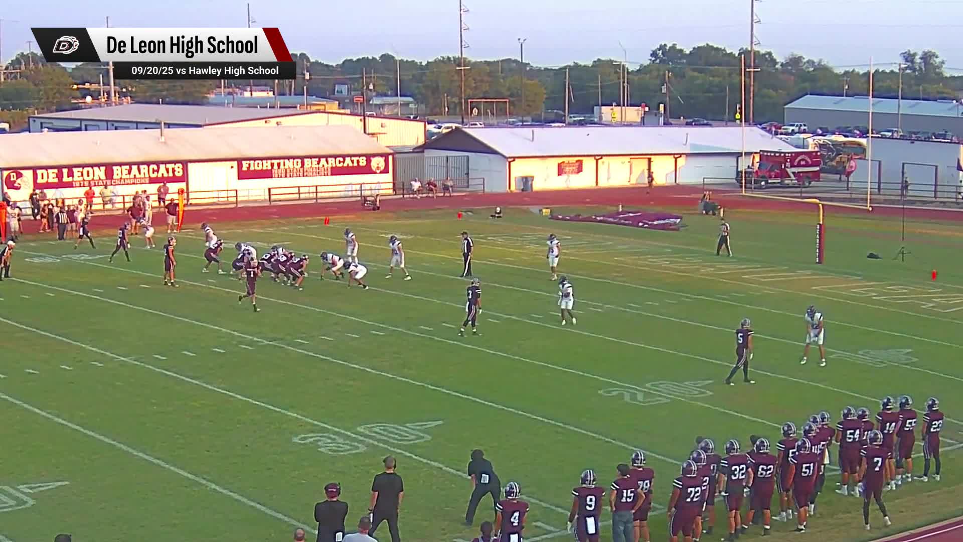 Football Recap: De Leon Skates Past Coleman with Ease
