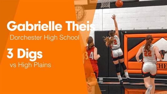 Gabby Theis Game Report: @ Cross County