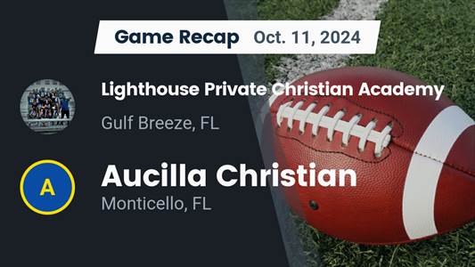 Football Recap: Lighthouse Private Christian Academy Comes Up Sh