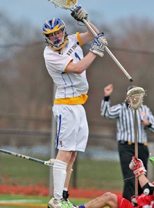 West Islip goalie Kyle Turri.