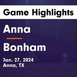 Soccer Game Recap: Anna vs. Bonham