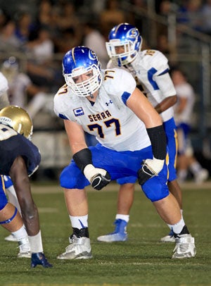 Jack Dreyer, Serra's Stanford-bound tackle.