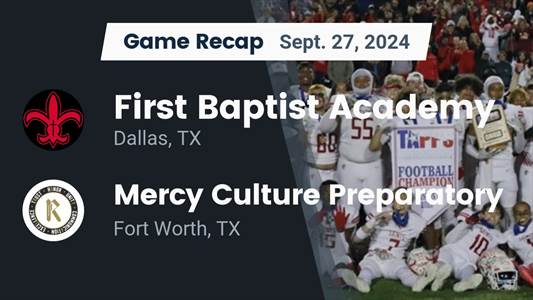 Football Game Preview: First Baptist Saints vs. Temple Christian Eagles