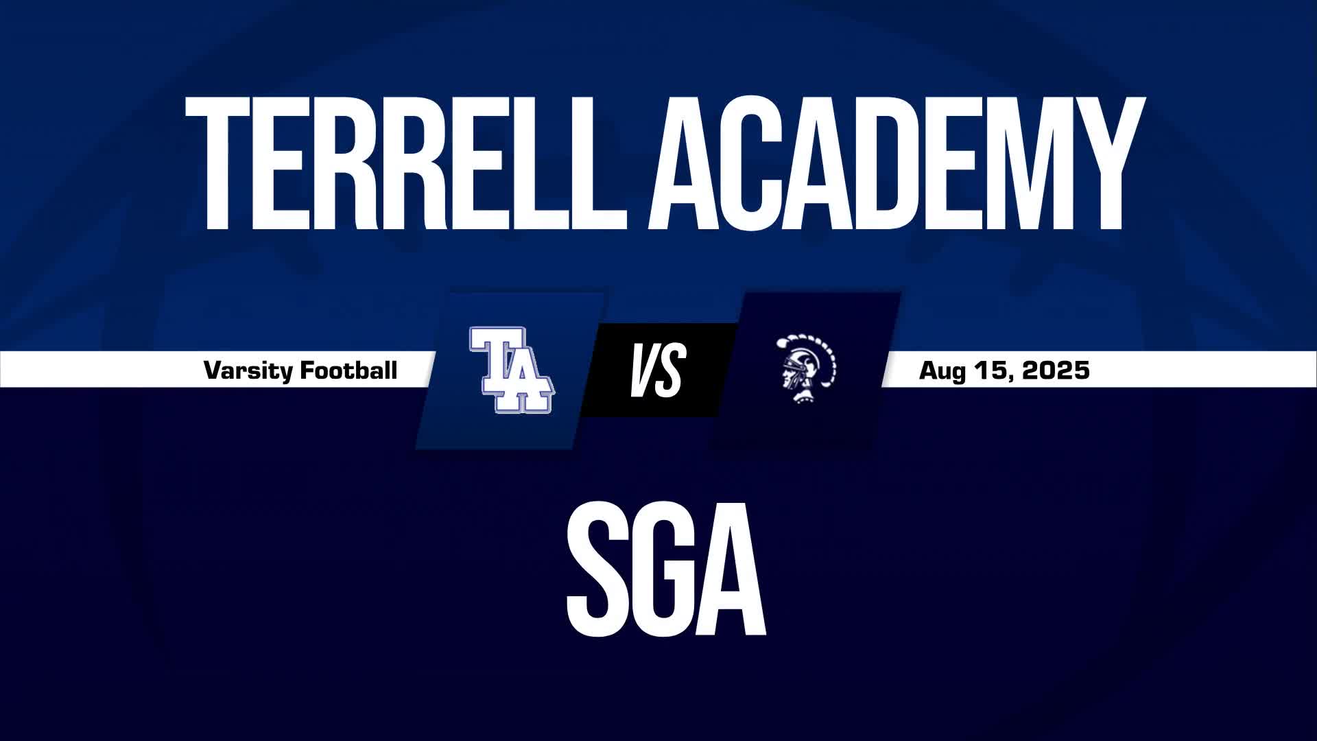 Football Recap: Terrell Academy Takes a Loss