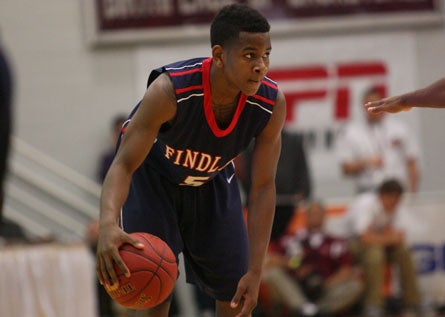 Dominic Artis scored 21 points, handed out eight assists and grabbed seven rebounds in Findlay Prep's 75-50 win over Simeon.