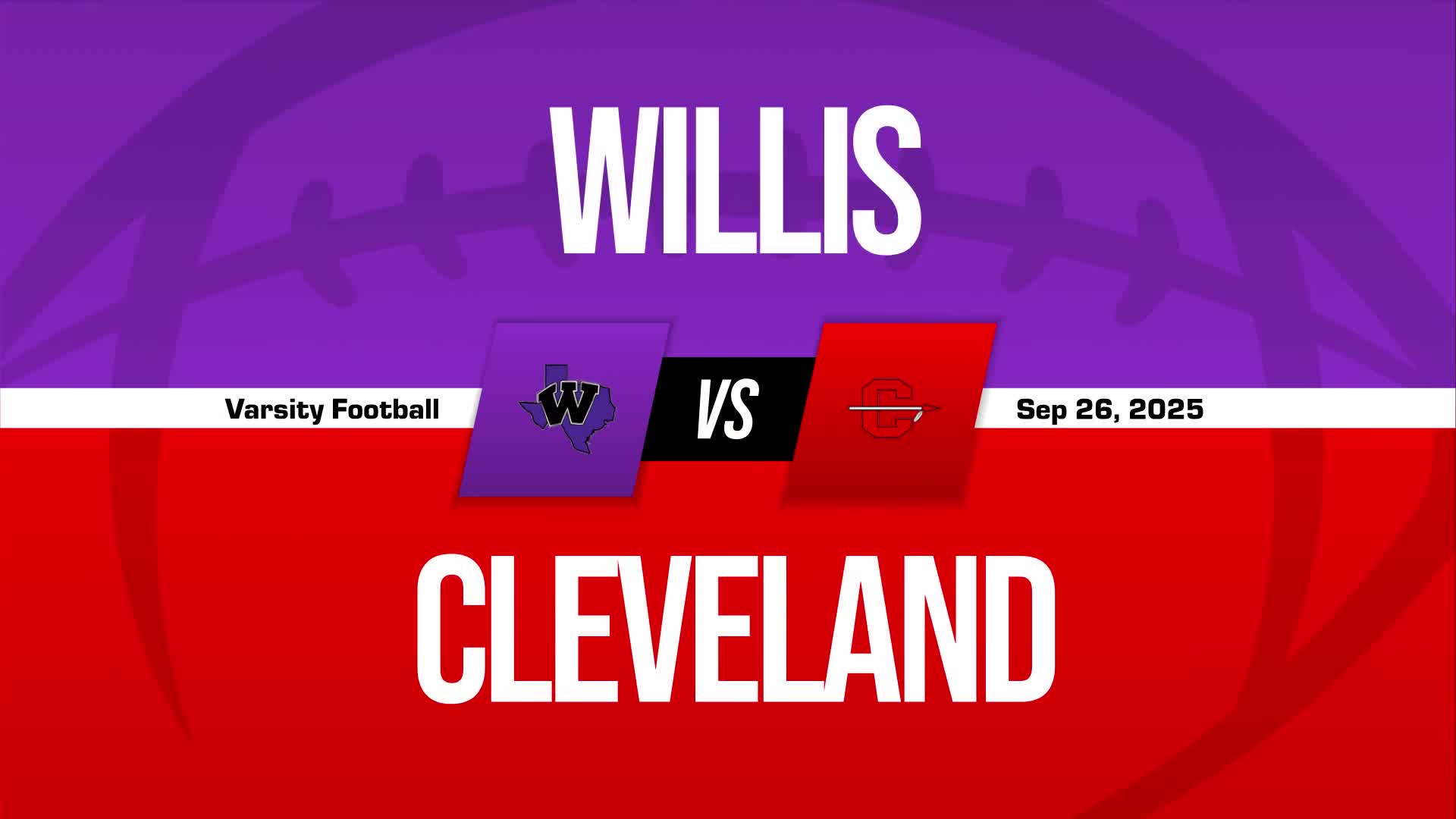 Football Game Preview: Cleveland Indians vs. The Woodlands Highlanders