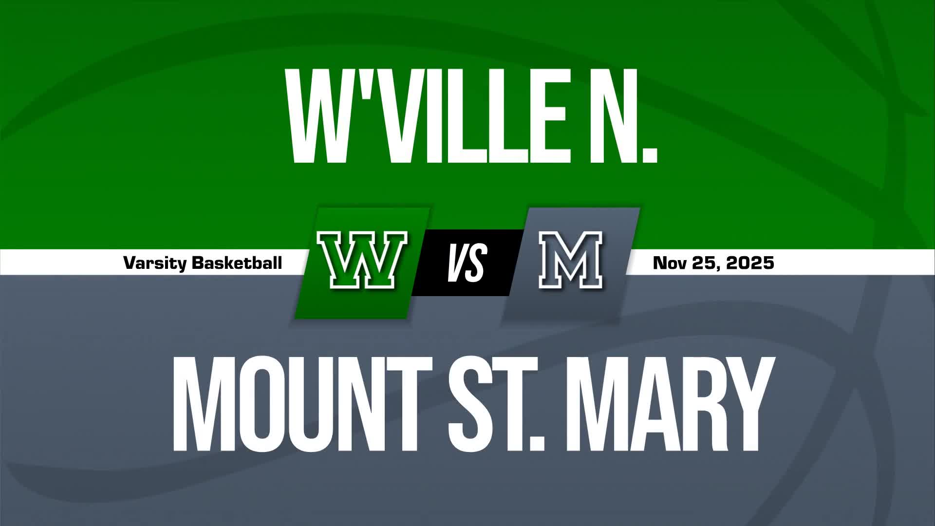 Basketball Recap: Mount St. Mary Academy Falls to Williamsville North in First Game of Season