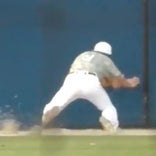 Video: Outfielder ignores wall for catch