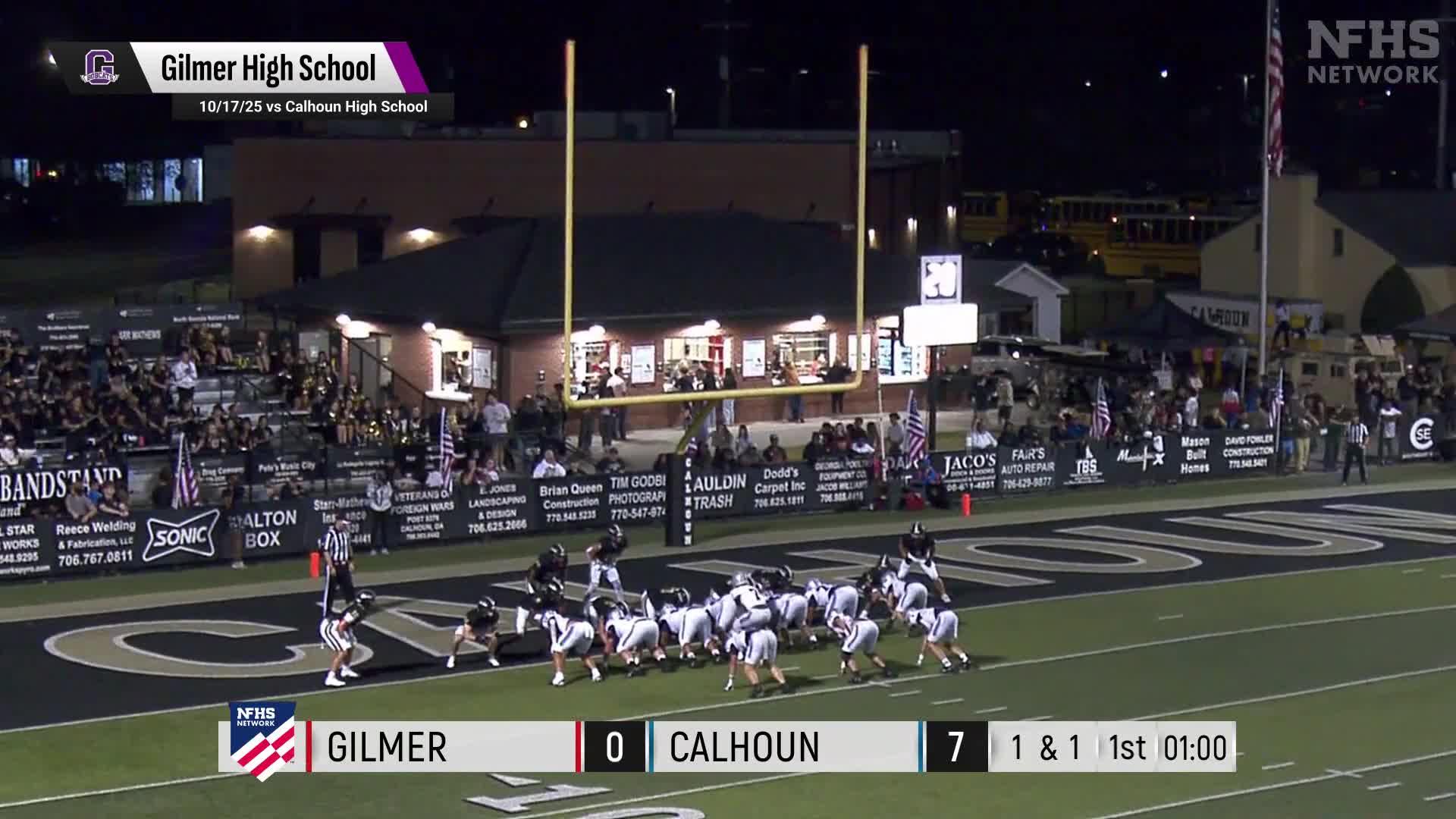 Football Game Preview: Gilmer Bobcats vs. Ridgeland Panthers + How To Watch