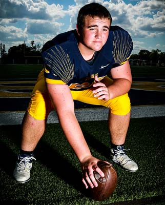 Offensive lineman Nick Linder