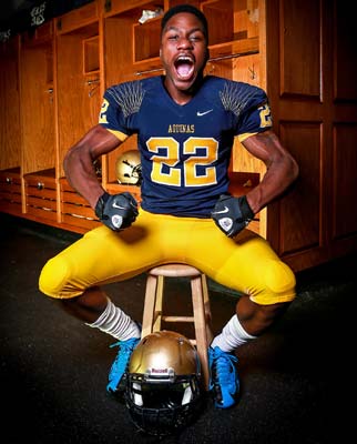 Running back Madre London