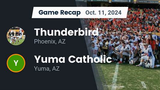 Football Game Preview: Thunderbird Titans vs. Buckeye Hawks