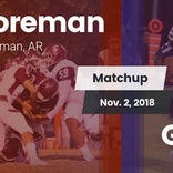 Football Game Recap: Gurdon vs. Foreman