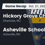 Football Game Recap: Hickory Grove Christian Lions vs. Asheville School (Independent) Blues