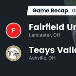 Fairfield Union beats Teays Valley for their fourth straight win