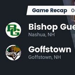 Football Game Preview: Goffstown vs. Keene