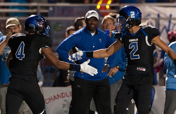 Chandler moved up a spot after a big win over Hamilton.
