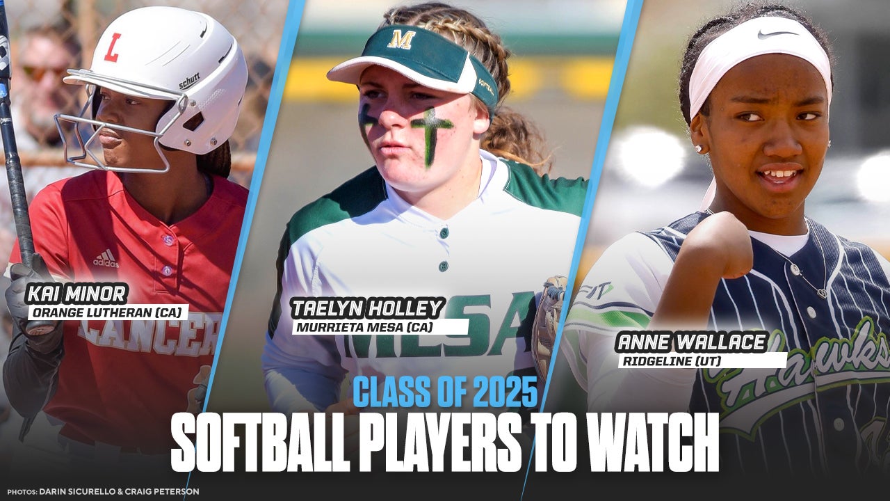 Top 20 Class of 2025 high school softball players to watch in 2024