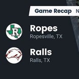 Ralls has no trouble against Ropes