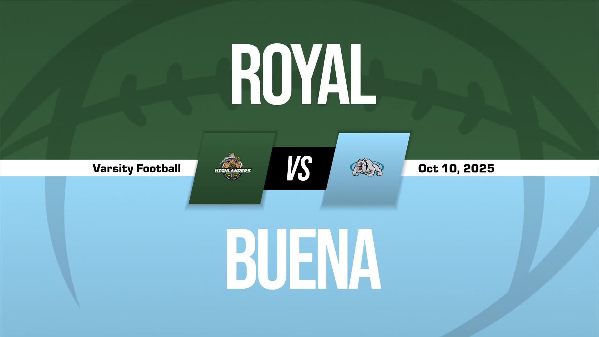 Football Game Preview: Royal Highlanders vs. Oak Park Eagles