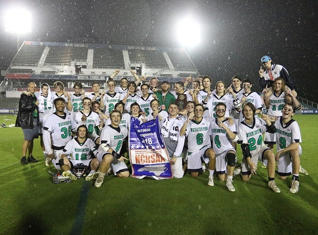 Weddington won the North Carolina 3A-1A lacrosse crown.