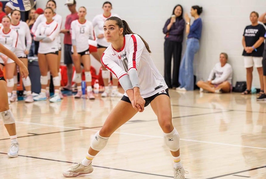 Michigan commit Maggie Kurpeikis helped No. 8 Marist jump three spots in the MaxPreps Top 25 as the Redhawks look for a third straight Illinois Class 4A state title. (FILE PHOTO: Jenni Webber)