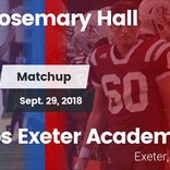 Football Game Recap: Choate Rosemary Hall School vs. Phillips Ex